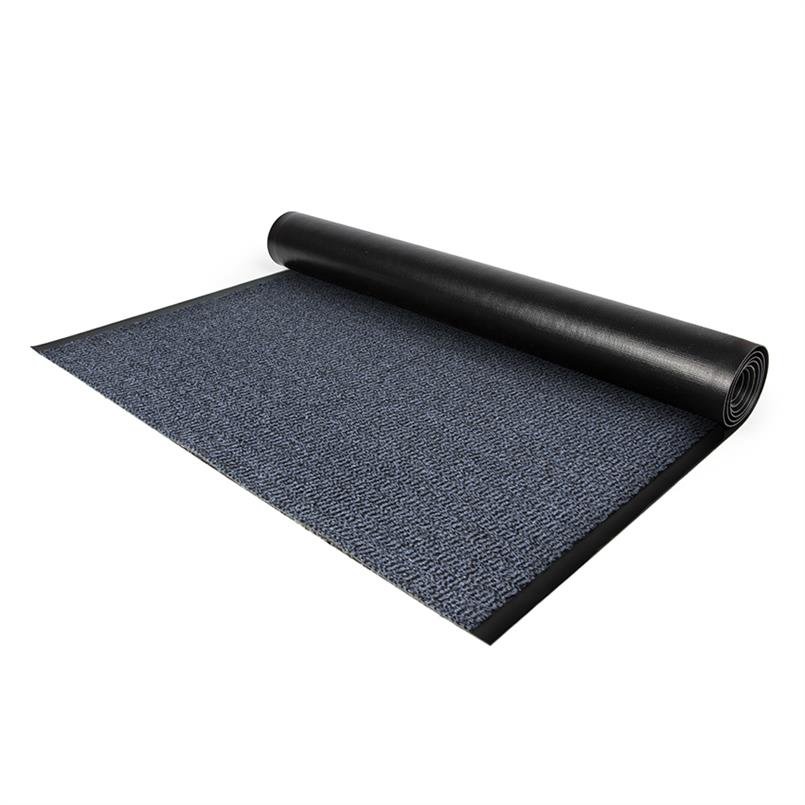 Sauberlaufmatte auf Mass 90cm blau (L=30m)