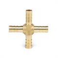Schlauchverbinder Kreuz-Stück 8mm