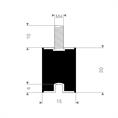 Schwingungsdämpfer Typ B 15x20mm (Set 10 Stück)