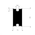 Schwingungsdämpfer Typ C 15x30mm (Set 10 Stück)