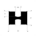 Schwingungsdämpfer Typ C 20x15mm (Set 10 Stück)