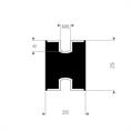 Schwingungsdämpfer Typ C 20x25mm (Set 10 Stück)