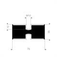 Schwingungsdämpfer Typ C 75x35mm (Set 5 Stück)