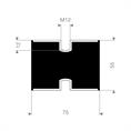 Schwingungsdämpfer Typ C 75x55mm (Set 5 Stück)