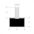 Schwingungsdämpfer Typ D 25x15mm (Set 10 Stück)