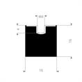 Schwingungsdämpfer Typ E 15x15mm (Set 10 Stück)