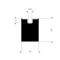 Schwingungsdämpfer Typ E 15x20mm (Set 10 Stück)