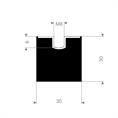 Schwingungsdämpfer Typ E 30x30mm (Set 10 Stück)