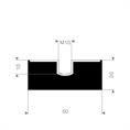 Schwingungsdämpfer Typ E 50x20mm (Set 10 Stück)
