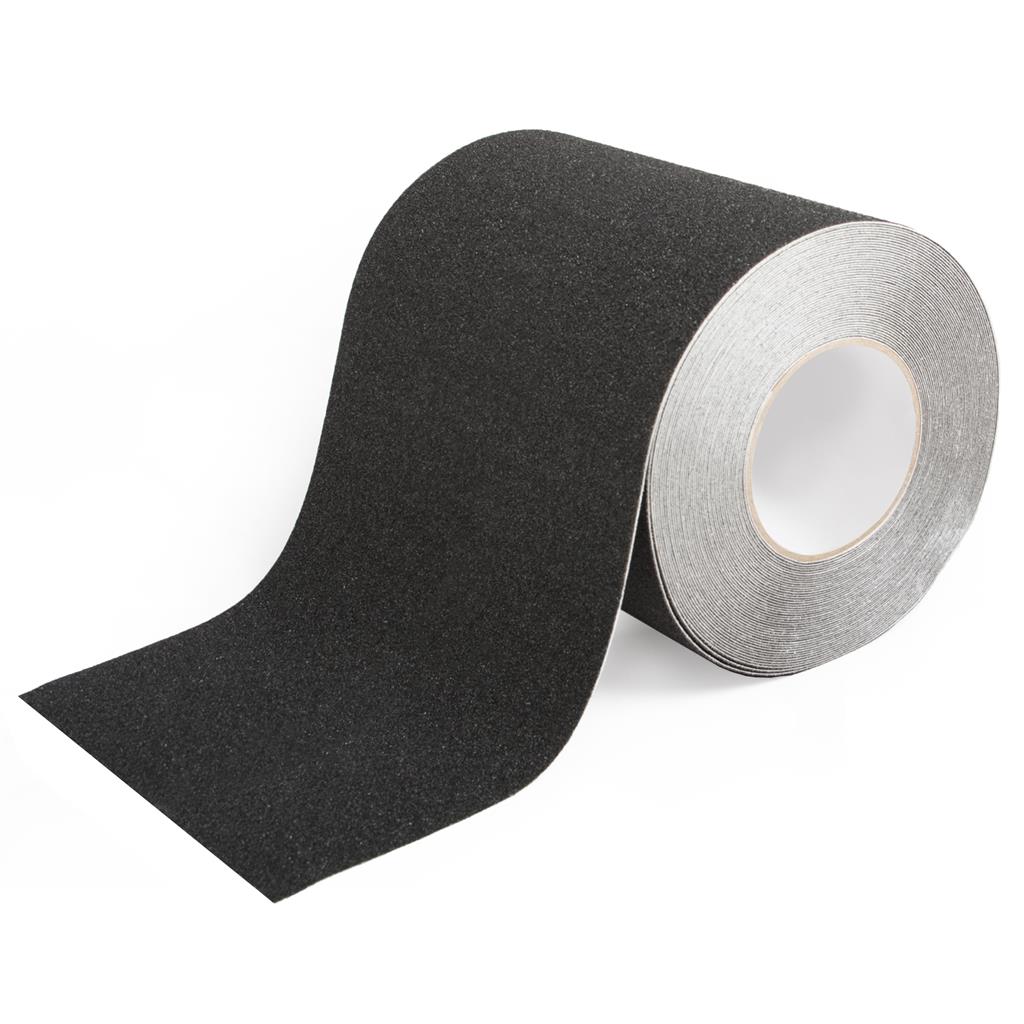 Anti-Rutsch-Streifen Selbstklebend - 18,3m X 25mm | Grau | Für Boote & Nassbereiche