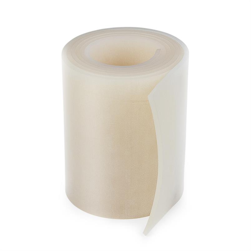 Silikon Gummiplatte transparent FDA 12 mm (LxB=5x1,2m)