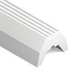 Silikon Profil weiß BxH= 38x26mm (L=7m)