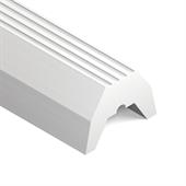 Silikon Profil weiß BxH= 38x26mm (L=7m)