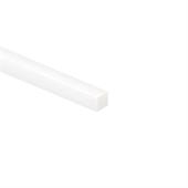 Silikon Schaumgummi Vierkantprofil weiß BxH= 12x12mm (L=25m)