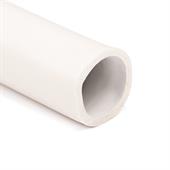Silikon Schlauchprofil Schaumgummi FDA weiß D=25,5x31,5mm (L=25m)