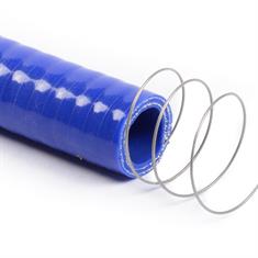 Silikon Spiralschlauch blau DN=19mm L=1000mm