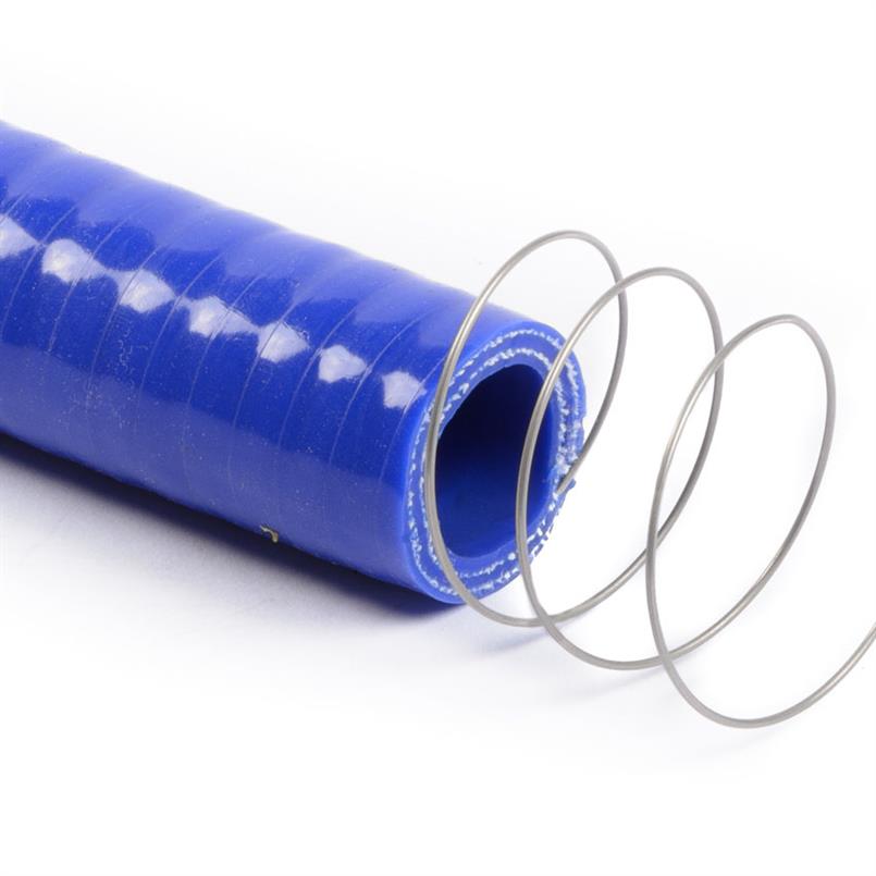 Silikon Spiralschlauch blau DN=32mm L=1000mm