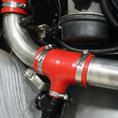 Silikon T-Stück rot DN=76mm