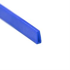 Silikon U-Profil blau 1,5mm / BxH=3,5x10mm (L=250m)