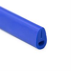 Silikon U-Profil blau 1,5mm / BxH=9,5x15mm (L=100m)