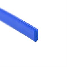 Silikon U-Profil blau 1mm / BxH=4x10mm (L=200m)
