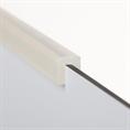 Silikon U-Profil transparent 3mm / BxH=9x10mm (L=125m)