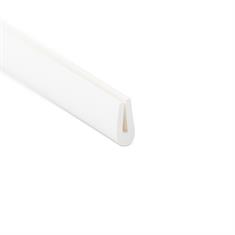 Silikon U-Profil weiß 1,5mm / BxH=4x10mm (L=250m)