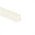 Silikon Vierkantprofil transparent BxH=30x30mm (L=10m)