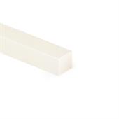 Silikon Vierkantprofil transparent BxH=30x30mm (L=10m)