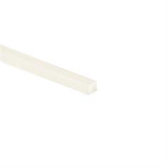 Silikon Vierkantprofil transparent BxH=8x8mm (L=100m)