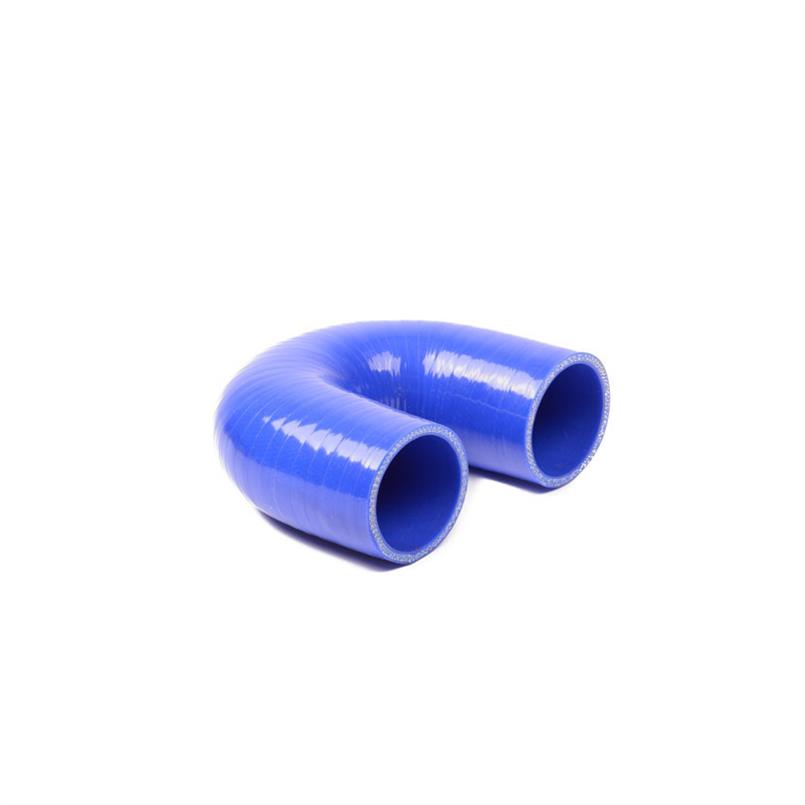 Silikonbogen 180° blau DN=102mm L=100mm