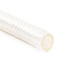 Silikonschlauch transparent mit Polyestergeflecht 5x8mm (L=100m)