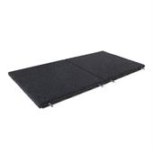 Stallmatte schwarz 100x50x4cm