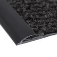 Teppich Abschlussprofil schwarz BxH=35x1,7mm (L=25m)