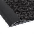 Teppich Abschlussprofil schwarz BxH=35x1,7mm (L=25m)