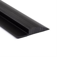 Teppich Abschlussprofil schwarz BxH=65x9,5mm (L=25m)