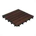 Terrassenfliesen aus Holz Oslo 30x30x2,4cm (9 Stück)