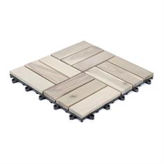 Terrassenfliesen aus Holz Tonder 30x30x2,4cm (9 Stück)