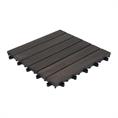 Terrassenfliesen aus Holz Tromso 30x30x2,4cm (9 Stück)