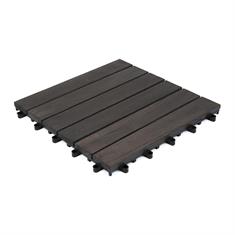 Terrassenfliesen aus Holz Tromso 30x30x2,4cm (9 Stück)