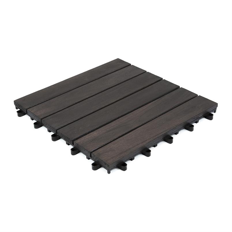 Terrassenfliesen aus Holz Tromso 30x30x2,4cm (9 Stück)
