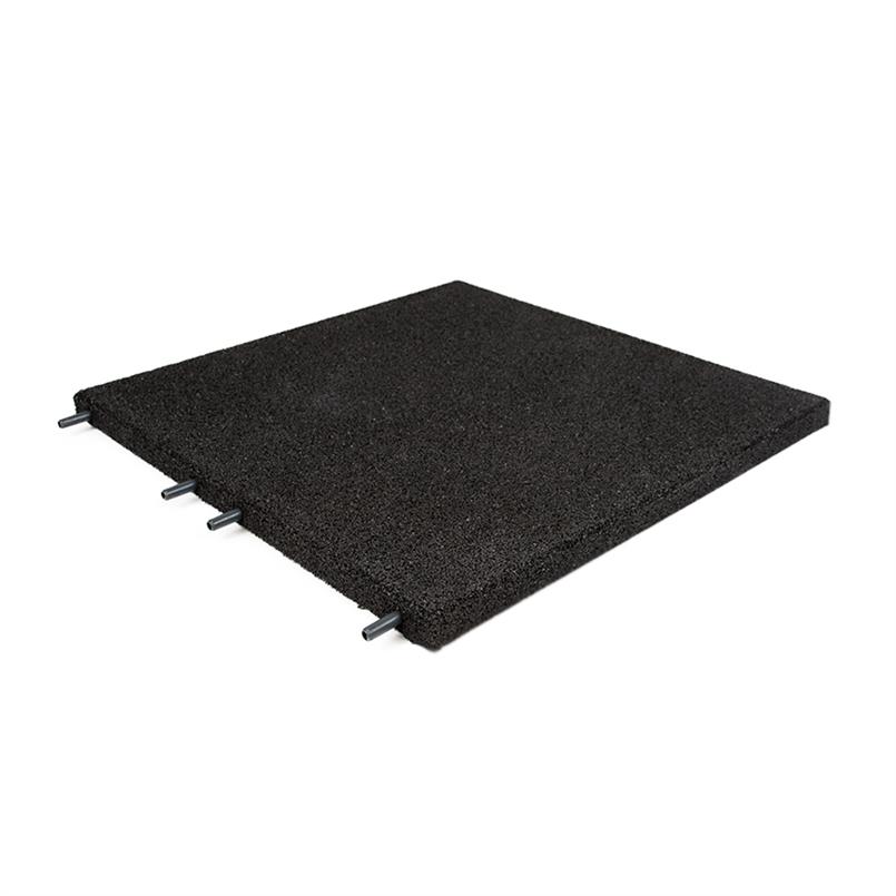 Terrassenplatte 50x50x3cm schwarz
