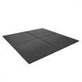 Terrassenplatte dunkelgrau 100x100x2,5cm