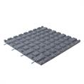 Terrassenplatte dunkelgrau 50x50x2,5cm