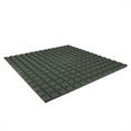 Terrassenplatte grün ohne Vierteilung 100x100x2,5cm