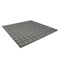 Terrassenplatte hellgrau 100x100x2,5cm