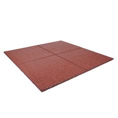 Terrassenplatte rot 100x100x2,5cm