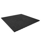 Terrassenplatte schwarz 100x100x2,5cm