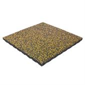 Terrassenplatte schwarz/gelb 50x50x4cm