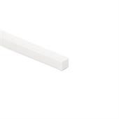 TPE Vierkantprofil weiß BxH= 10x10mm (L=25m)